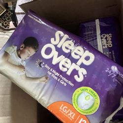 Sleep Over Diapers L-XL