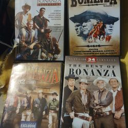 Four Bonanza Box Sets One Factory Sealed Will Not Separate 85 Episodes