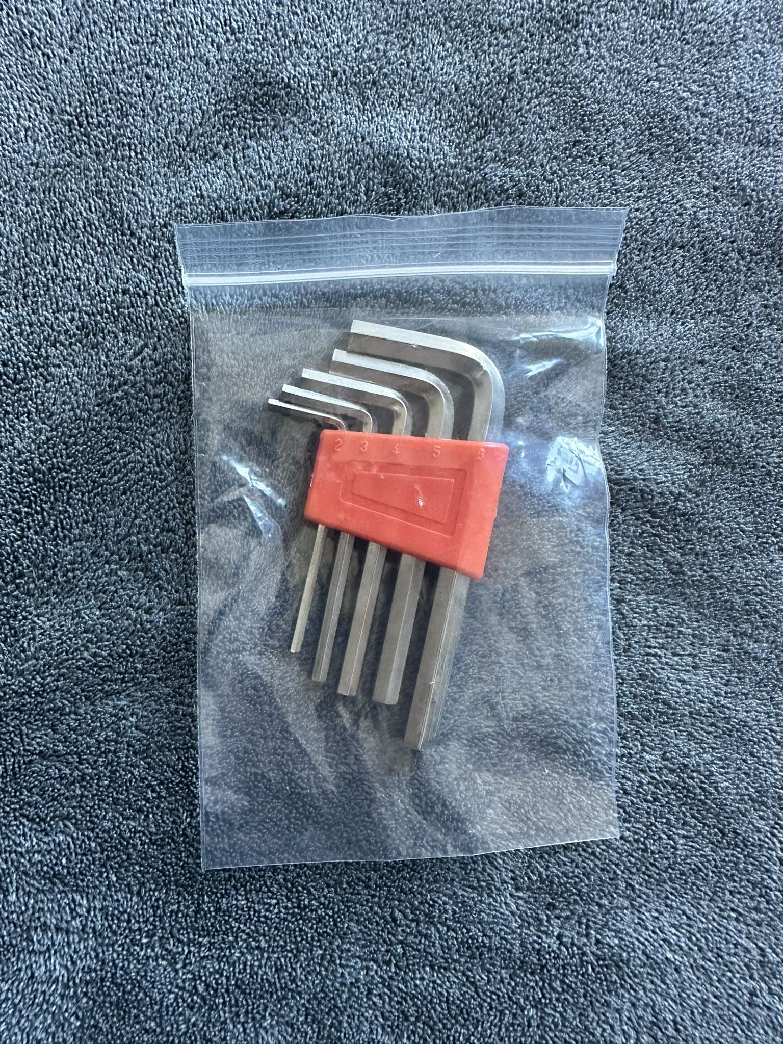 5 Pcs Allen Wrench Metric