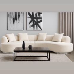 Curve Sectional Sofa. $39 Down 