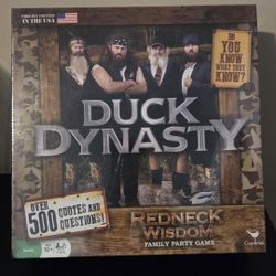 New Sealed- DUCK DYNASTY Board Game