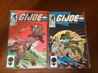 1987 GI Joe  60-61 Comic Books 🗝️ First App Of