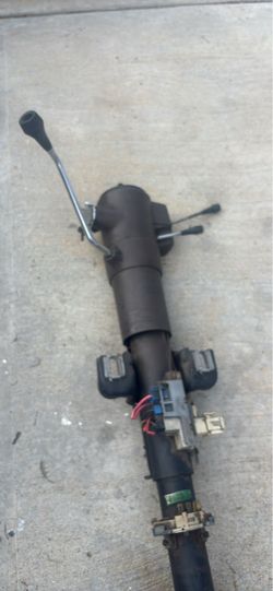 Tilt steering column