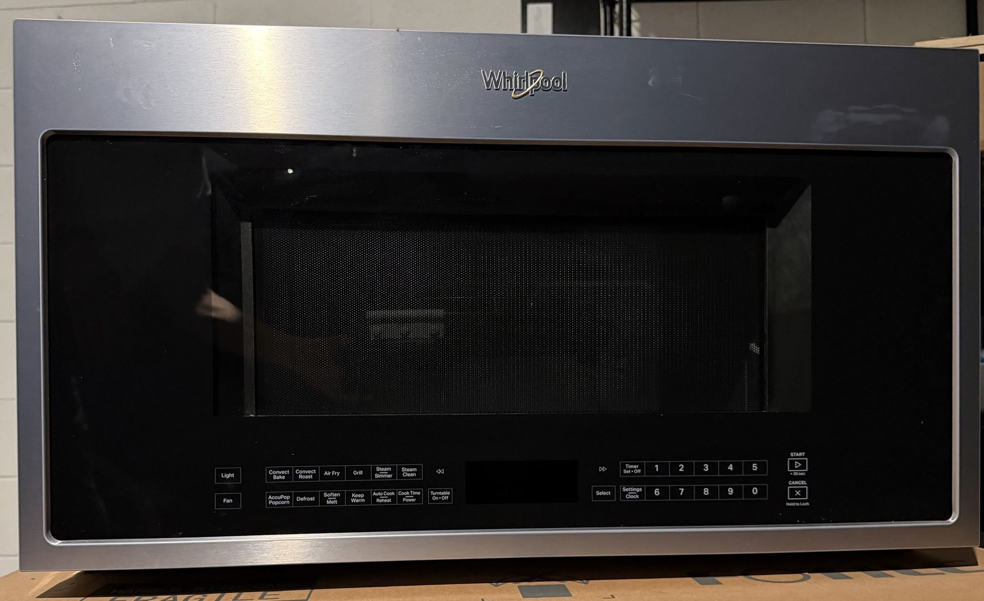 Over the Range Microwave with Air Fry in Fingerprint Resistant Stainless Steel