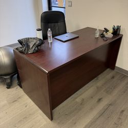 Office Desk & Executive Chair for Sale