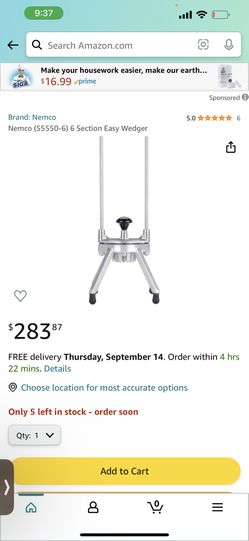 Nemco (55550-6) 6 Section Easy Wedger