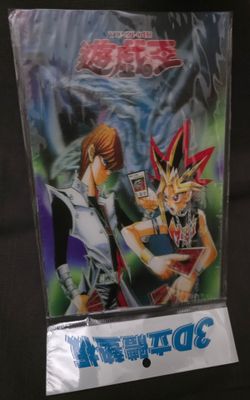 Yu-Gi-Oh Poster Acrylic Plastic 3D large cards