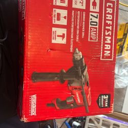 Craftsman 7.0 AMP 1/2” Corded Hammer drill