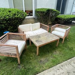 Wood Patio Furniture Tables And Chairs 