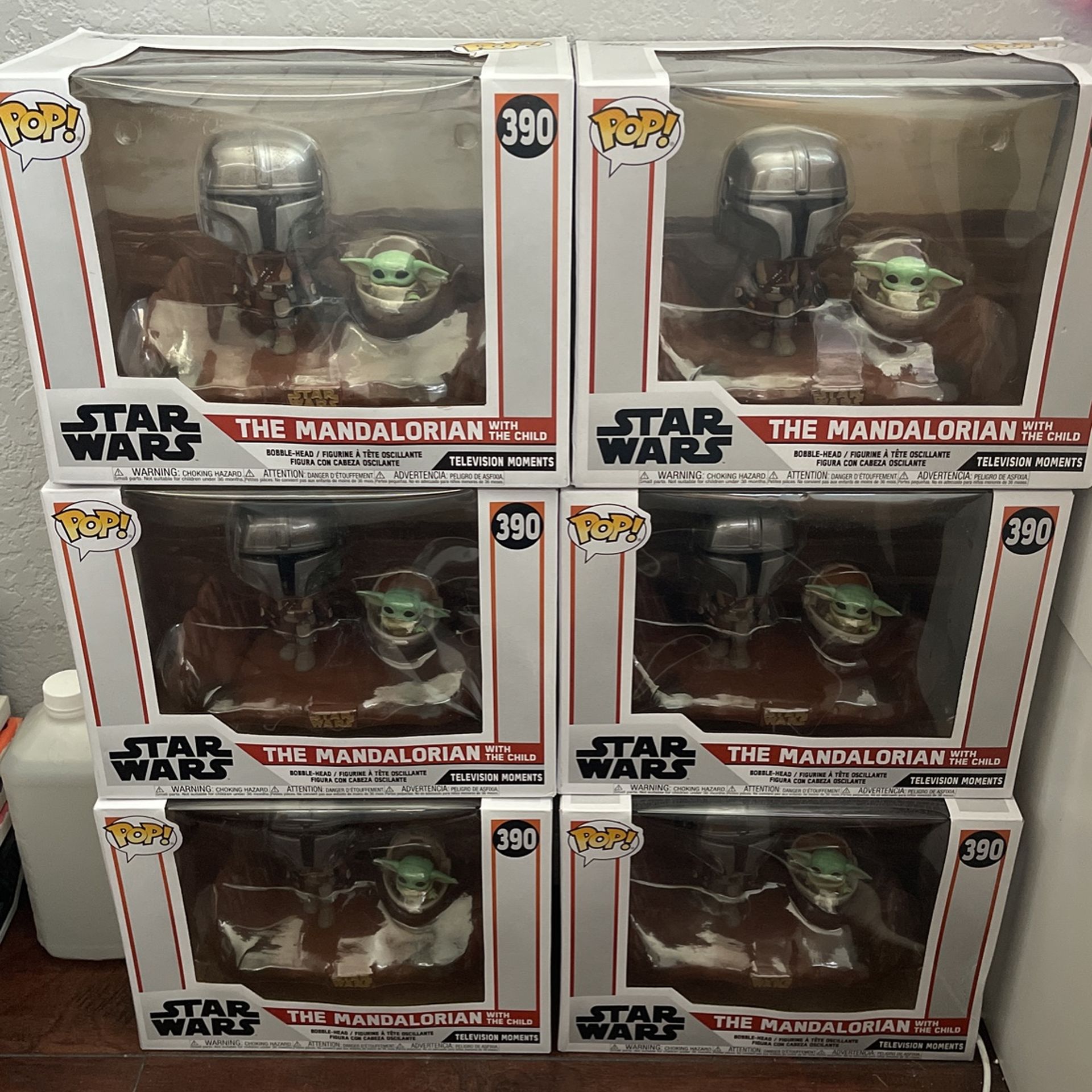 The Mandalorian pops
