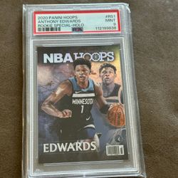 Anthony Edwards Panini Hoops Rookie Special Holo