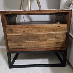 West Elm Logan Industrial Nightstand
