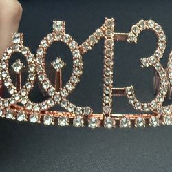 13 Rose Pink Tiara