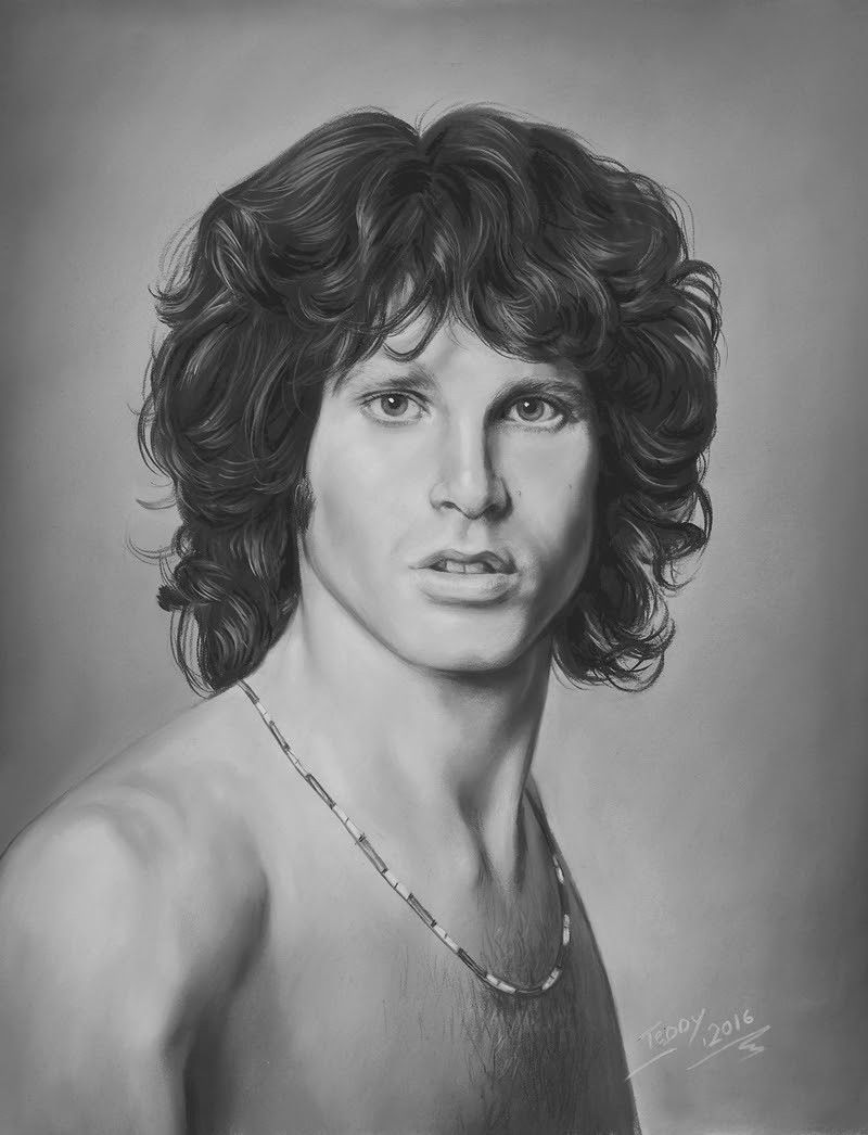 Portrait Of Jim Morrison 