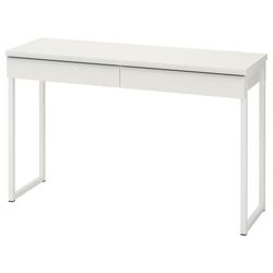 Desk, high gloss white, 47 1/4x15 3/4 "
