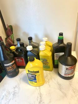 Car Liquid And More Stuff/ Look At The Pictures Please 
