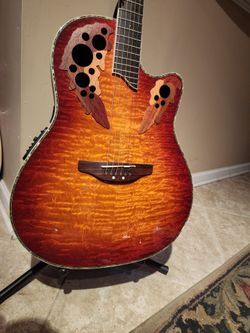 Ovation Celebrity Deluxe CC44 with AAA top