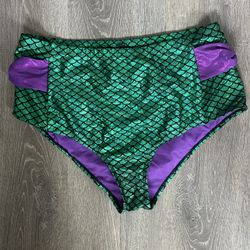 Disney The Little Mermaid Ariel Cosplay Swim Bottoms Plus Size 3