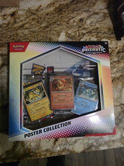 Pokemon Cards Prismatic Evolutions Poster Collection