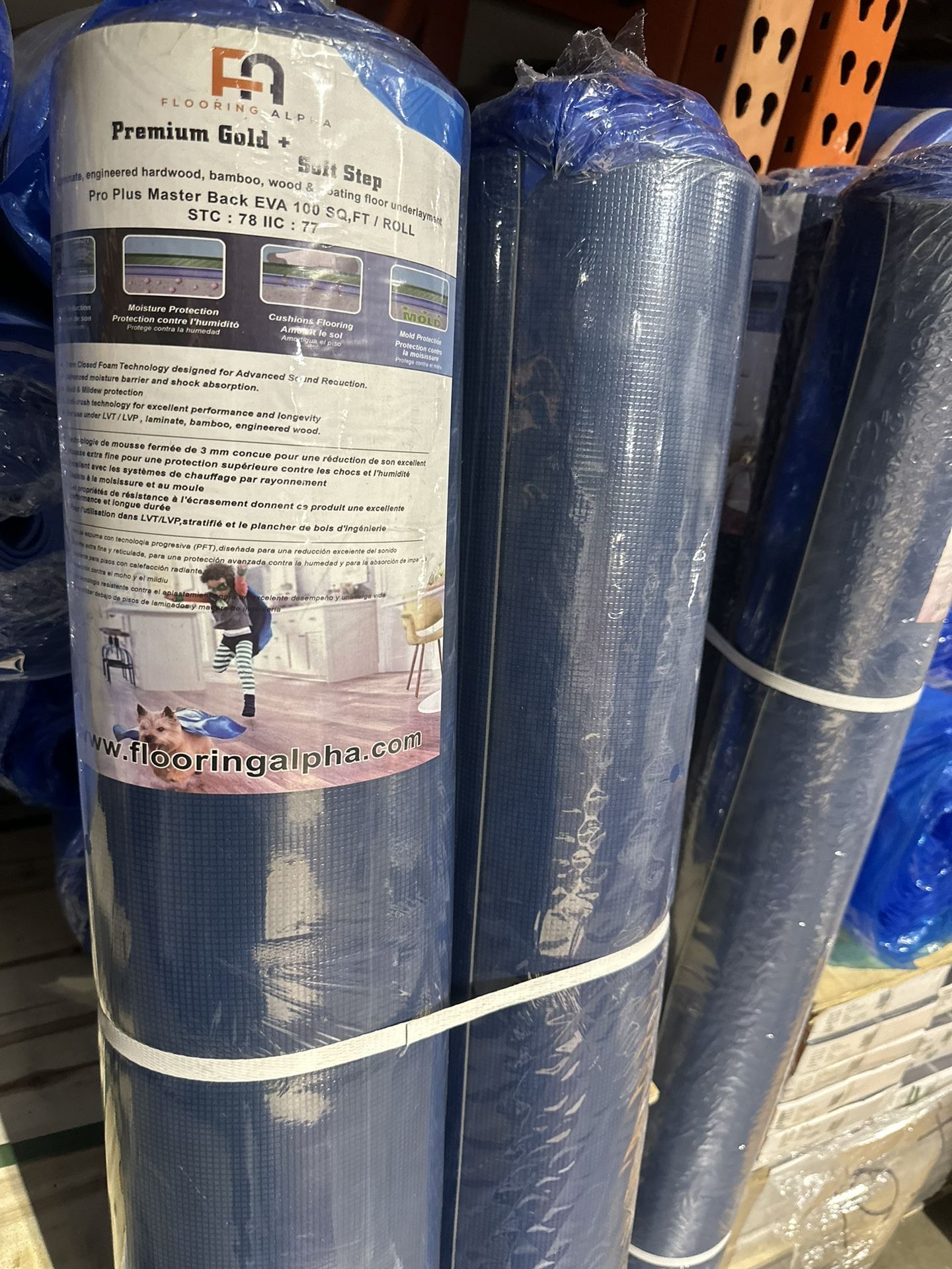 Flooring Ubderlayment Premium Padding