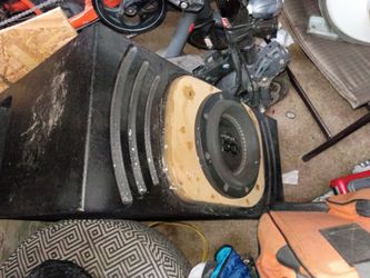 DC Audio 8" sub in super bass vented box