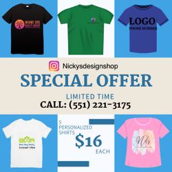 Personalized T Shirts