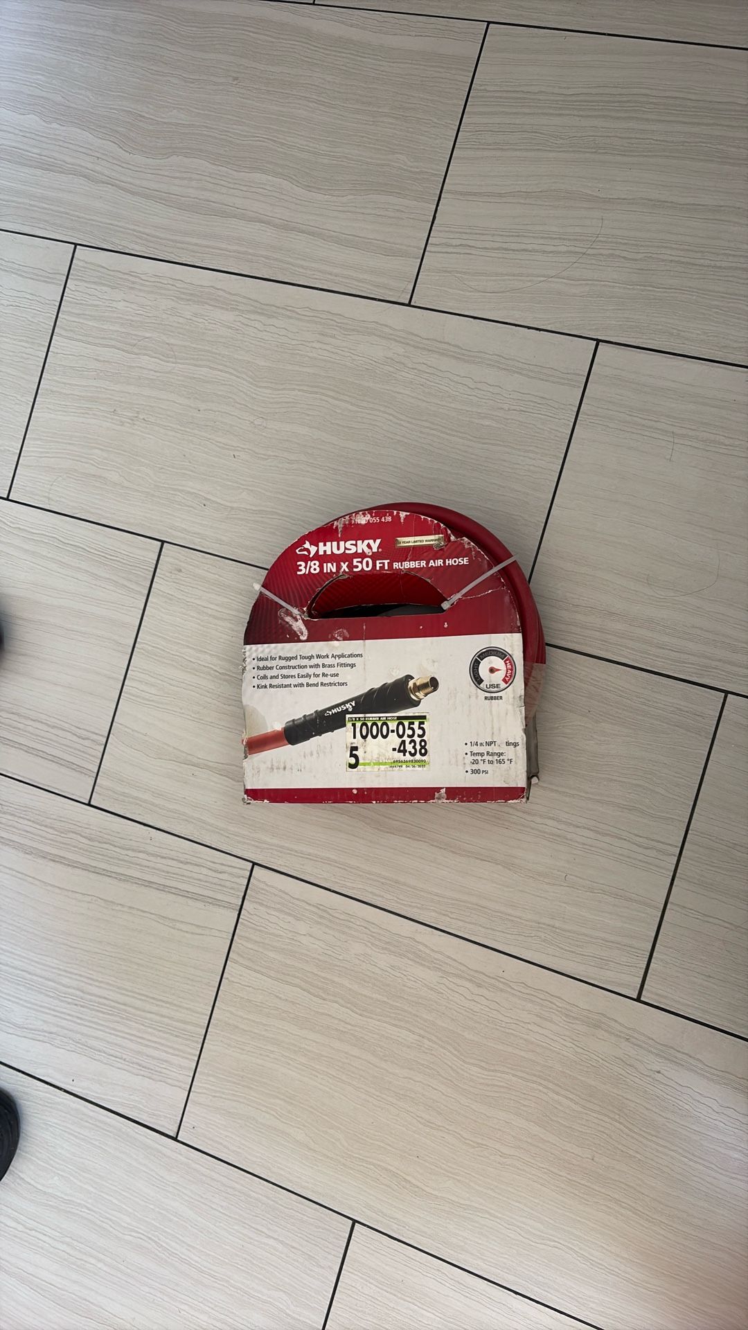 Husky 3/8 X 50 Air Hose