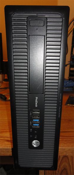 HP Prodesk 600 G1 SFF i3-4130 3.40Ghz 4GB RAM 320GB HDD Windows 10 PRO #145