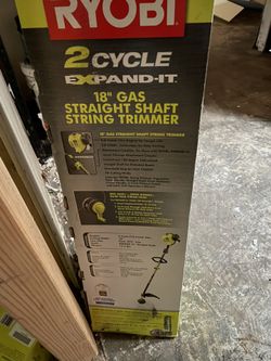 Ryobi 2 Cycle 25cc Expand It Straight String Trimmer