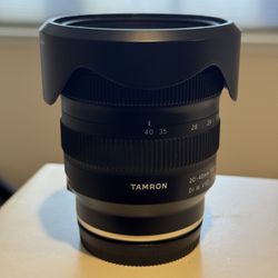 Tamron 20mm-40mm F2.8 Sony E Mount