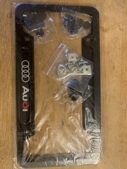 Audi License Plate Cover (2 Pieces) 