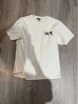 White stussy shirt size m