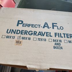 New Under gravel Filter 60x18