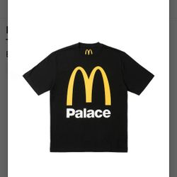 Palace x McDonald's Black Logo t-shirt Medium 