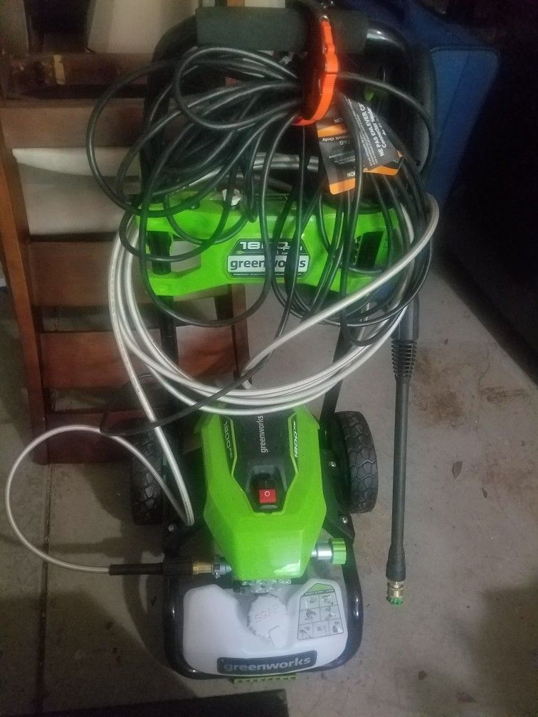 Pressure washer Greenworks 1800psi