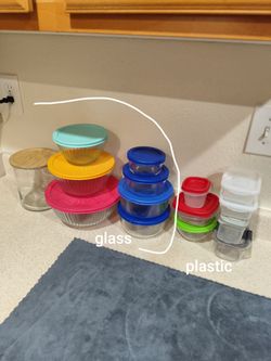 Glass Storage Containers ($10 for all)