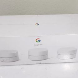3 Google Wifi - AC1200 - Mesh WiFi System - Wifi Router - 4500 Sq Ft Coverage - 5 pack