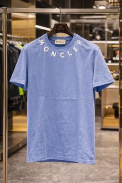 Moncler Sky Blue Shirt 💥 small and medium 🔥 2for$100