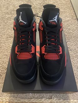 Red Thunder Air Jordan Retro 4s