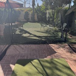 GoSports Practice Golf Net Elite 7ftH x 10ftW with shank side protection, mat -  Costco