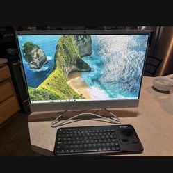 23.8" FullHD LED LCD Touch Screen Display Panel for HP All-in-One tpc-q048-24       2019