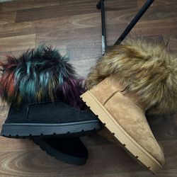 Shade Boots With Fur