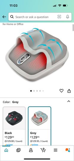 $50 New Homedics Shiatsu Air Max Foot Massager