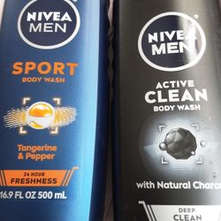 Nivea Men Body Wash 2for$12 Brand New 