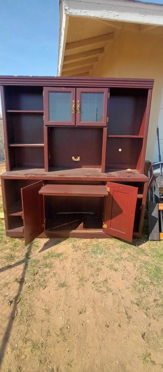 Desk Hutch/ Entertainment center