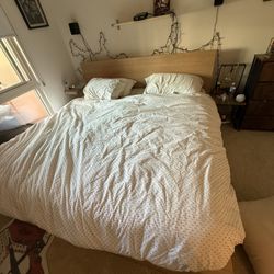 IKEA King Size Bed Frame – Excellent Condition 