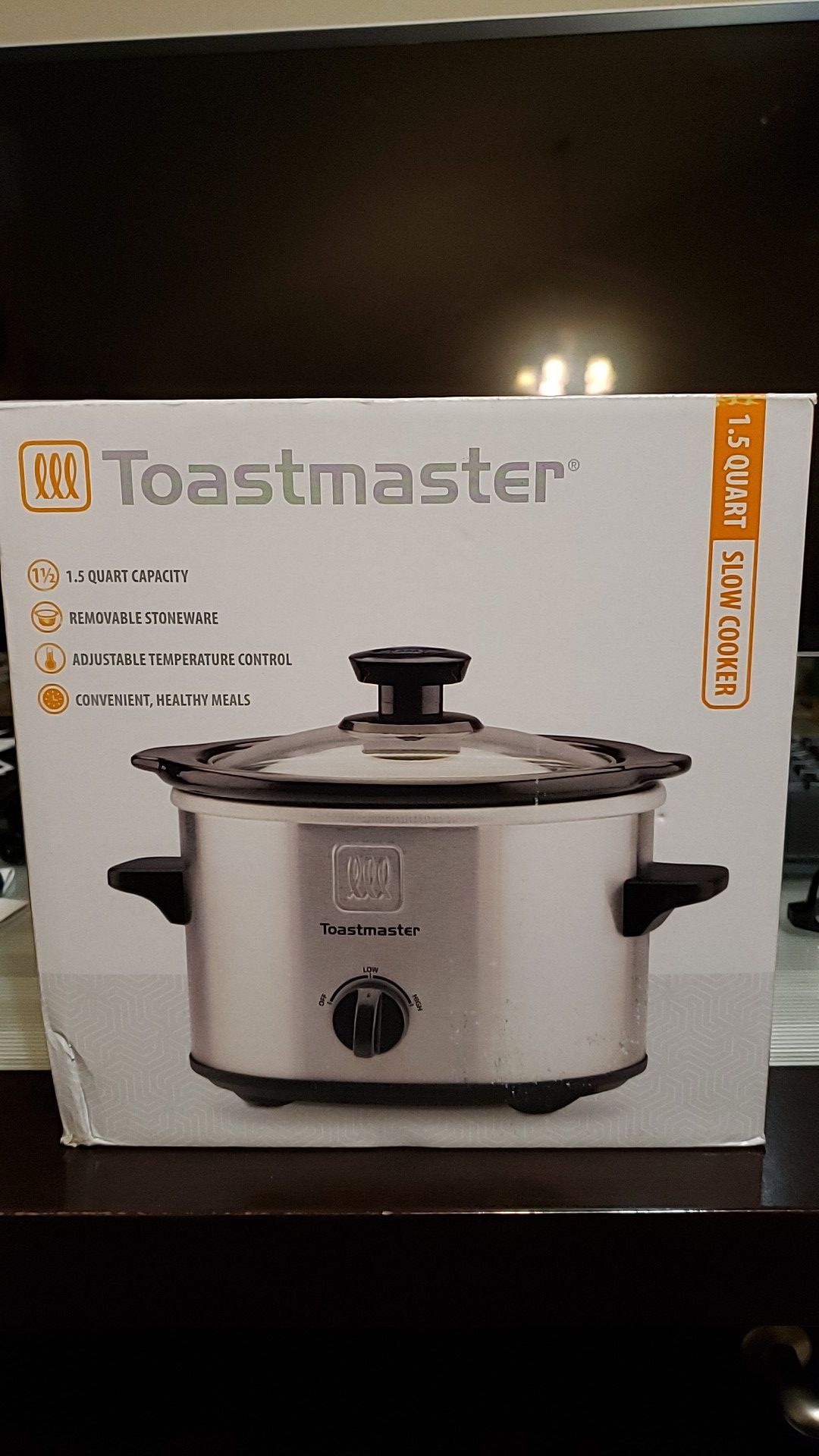 Toastmaster 1.5 Quart Slow Cooker- Brand New Never Opened