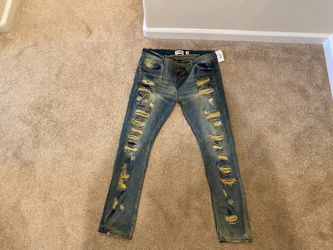 Brand New Ripped Jeans Size 38 X 32