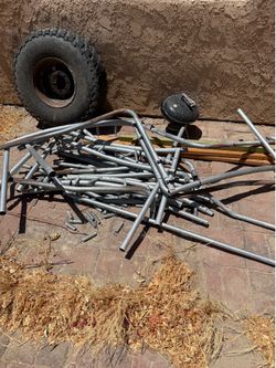 Trampoline frame
