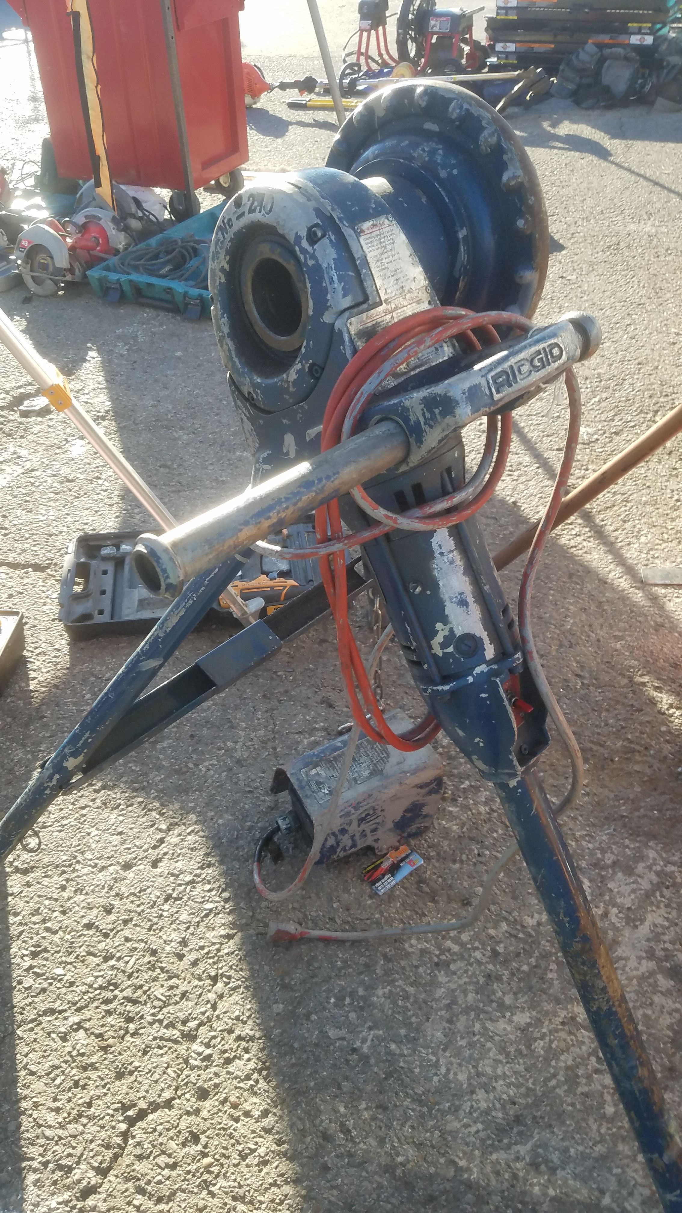 Ridgid 270 tri stand pipe threader